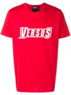 Versus Logo Print T-shirt - Red
