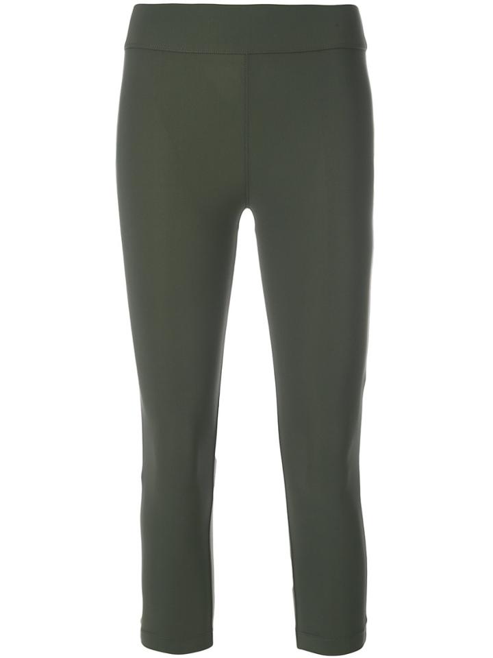 No Ka' Oi Classic Capri Leggings - Green