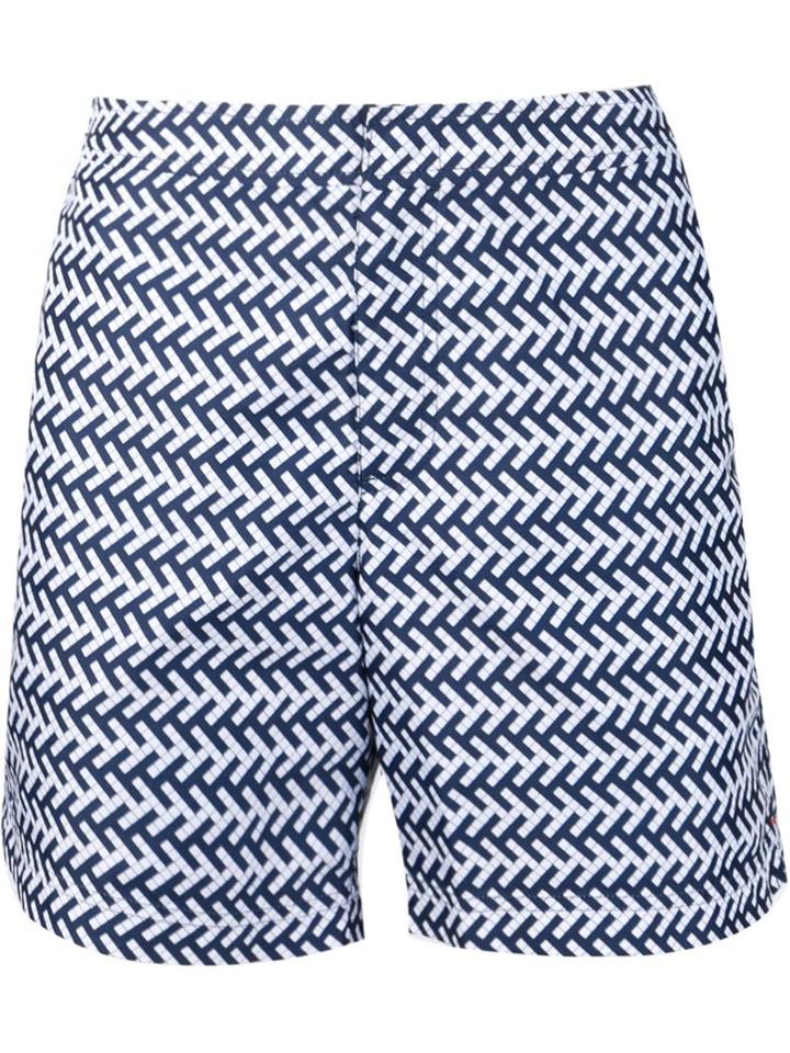 Orlebar Brown Mosaic Print Swim Shorts