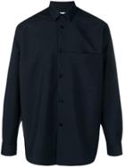 Jil Sander Large Pocket Shirt - Blue