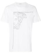Versace Collection Half Medusa Print T-shirt - White