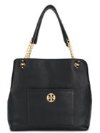 Tory Burch Chain Handle Tote Bag - Black