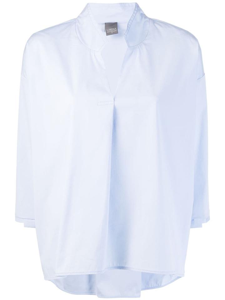 Lorena Antoniazzi 3/4 Sleeve Shirt - Blue