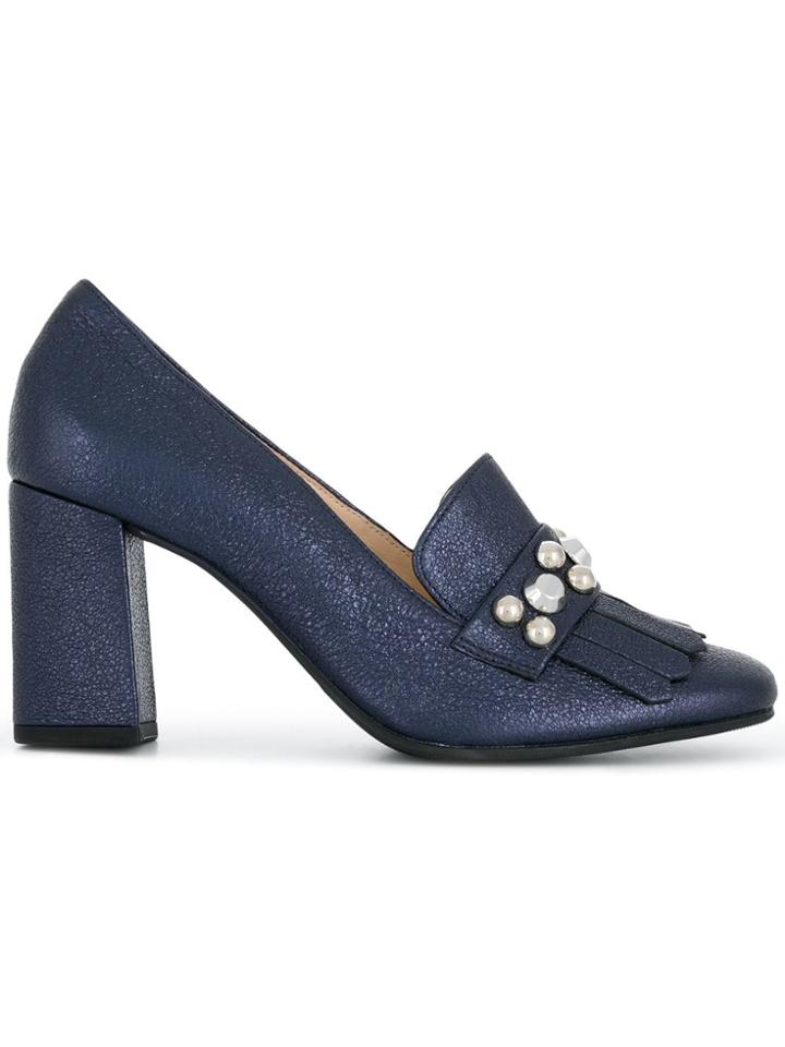 Hogl High Study Pumps - Blue