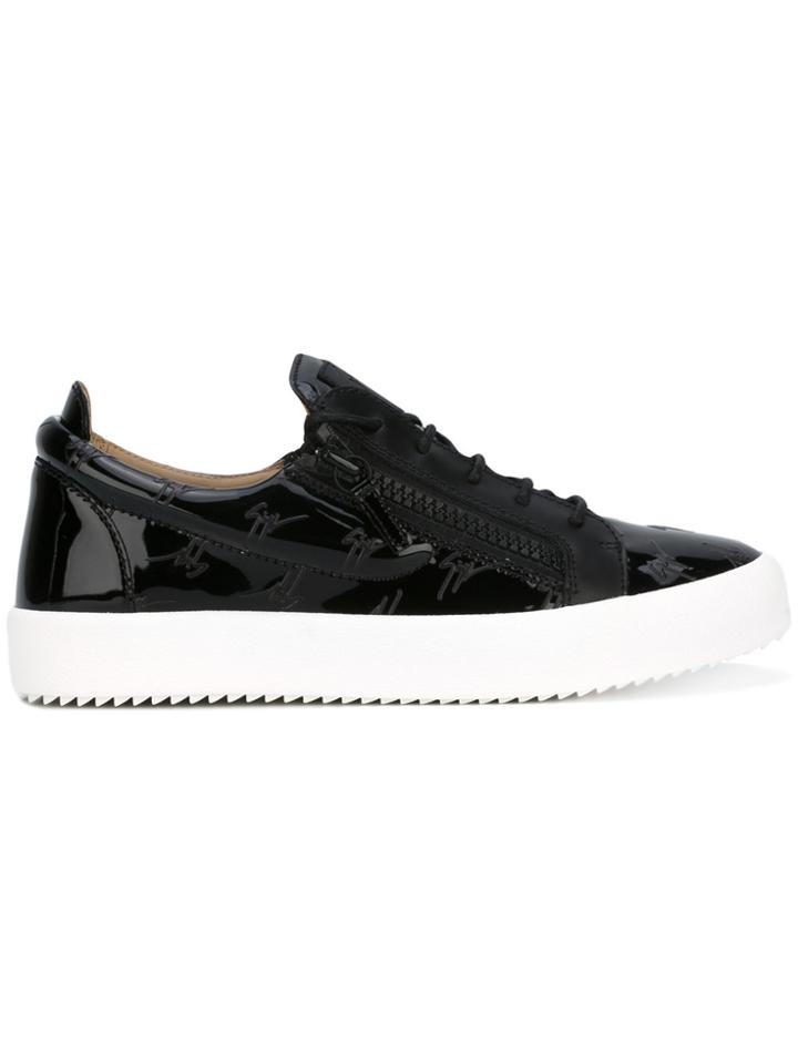 Giuseppe Zanotti Design Signature Trainers - Black