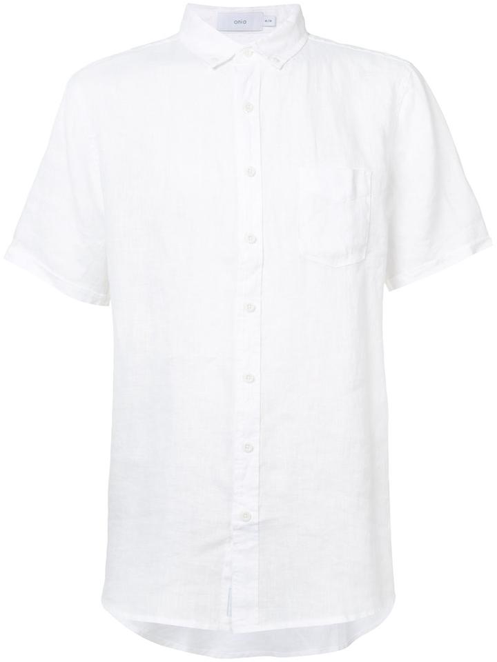 Onia - Jack Shirt - Men - Linen/flax - L, White, Linen/flax