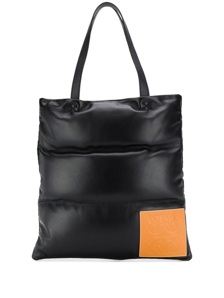 Loewe Padded Tote Bag - Black