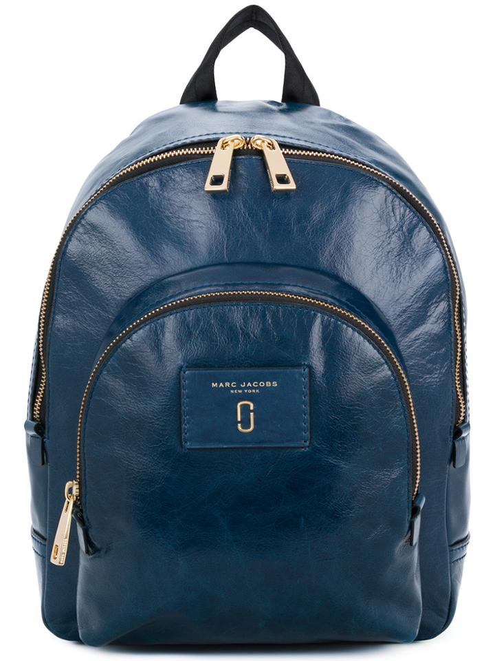 Marc Jacobs Double Zip Backpack - Blue