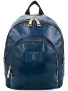 Marc Jacobs Double Zip Backpack - Blue
