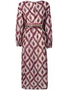 Bazar Deluxe Ethnic Print Dress - Purple