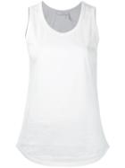 Chloé - Sleeveless Vest Top - Women - Cotton - S, White, Cotton