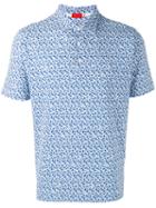 Isaia - Patterned Shirt - Men - Cotton - M, Blue, Cotton