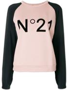 No21 Branded Raglan Sweatshirt - Nude & Neutrals