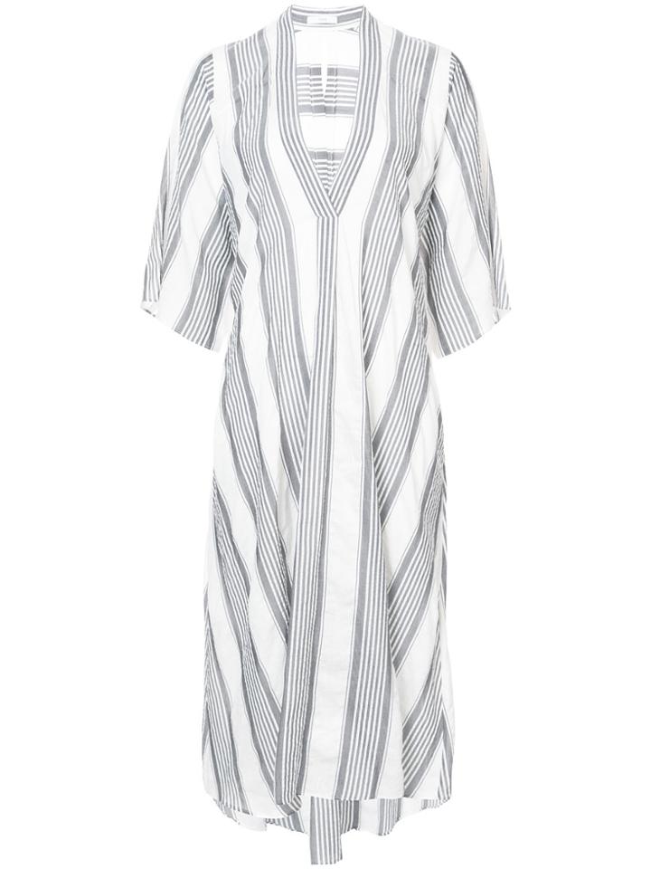 Tome Striped Dress - Nude & Neutrals