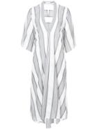 Tome Striped Dress - Nude & Neutrals