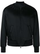 Neil Barrett Bomber Jacket, Men's, Size: Xl, Black, Polyamide/acetate/viscose/polyester