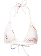 Patbo Surfer String Bikini Top - Nude & Neutrals