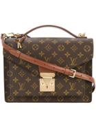 Louis Vuitton Vintage Monceau 28 2way Flap Bag - Brown