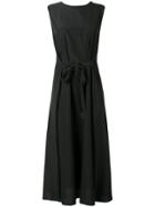 Rochas Bow Tie Midi Dress - Black