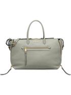 Miu Miu Leather Handbag - Grey