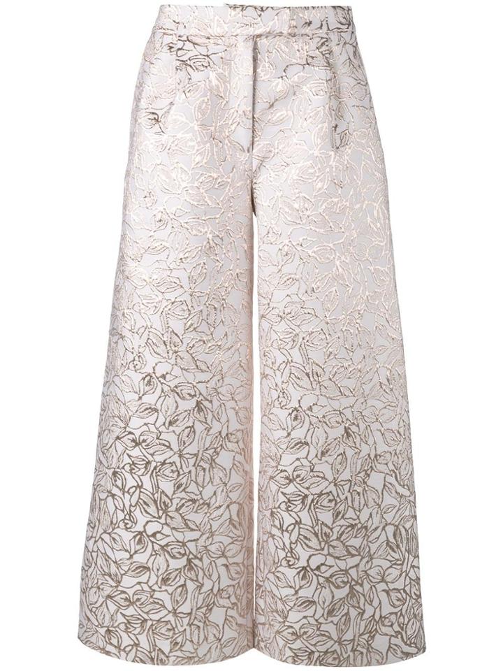 Osman Brocade Culottes - Metallic