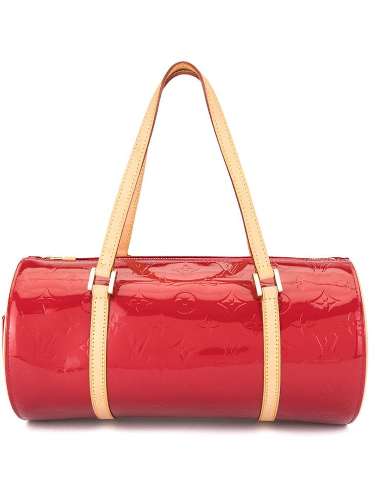 Louis Vuitton Vintage Vernis Bedford Hand Bag - Red