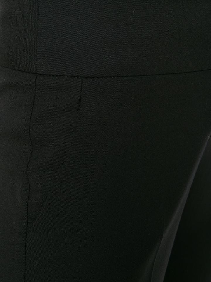 Giorgio Armani Vintage Bootcut Tailored Trousers - Black
