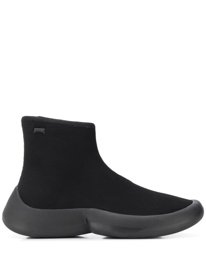 Camper Lab Minimal Slip-on Boots - Black