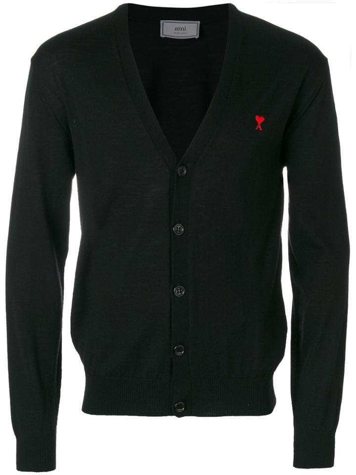 Ami Alexandre Mattiussi Classic Cardigan - Black