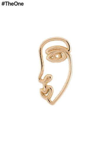 Sarah & Sebastian 'face' Earring, Women's