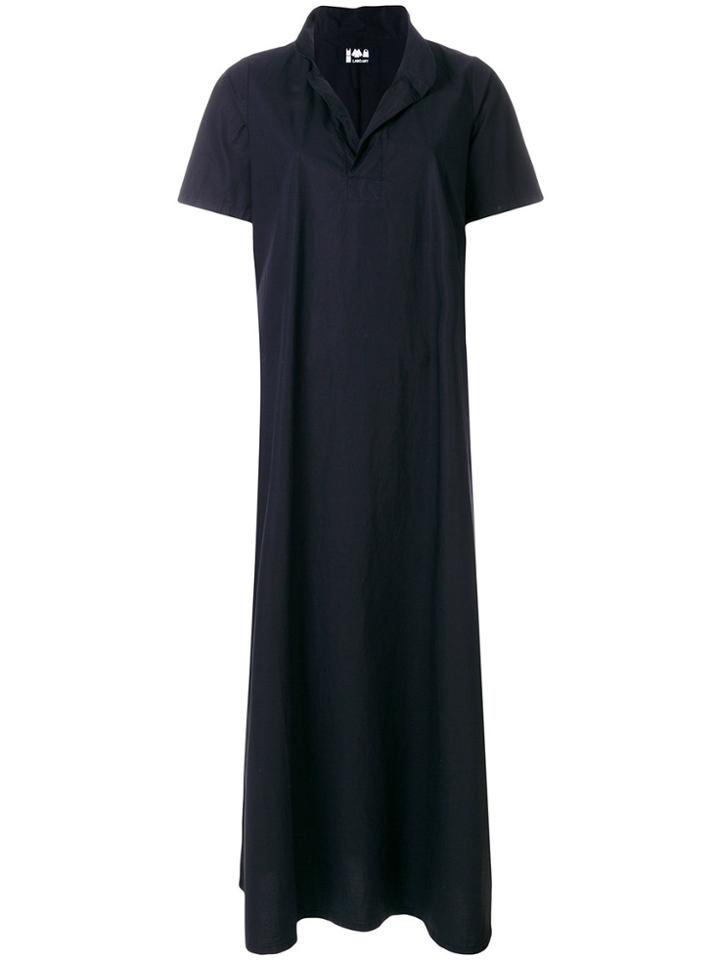 Labo Art Long Polo Dress - Blue