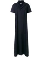 Labo Art Long Polo Dress - Blue