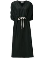 Pringle Of Scotland Drawstring Fitted Dress - Black
