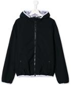 Herno Kids Teen Hooded Jacket - Blue