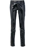 Diesel Frayed Detail Skinny Trousers - Black