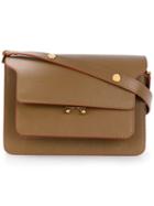 Marni - Trunk Shoulder Bag - Women - Leather - One Size, Brown, Leather
