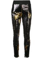 Fausto Puglisi Sequinned Leggings - Black