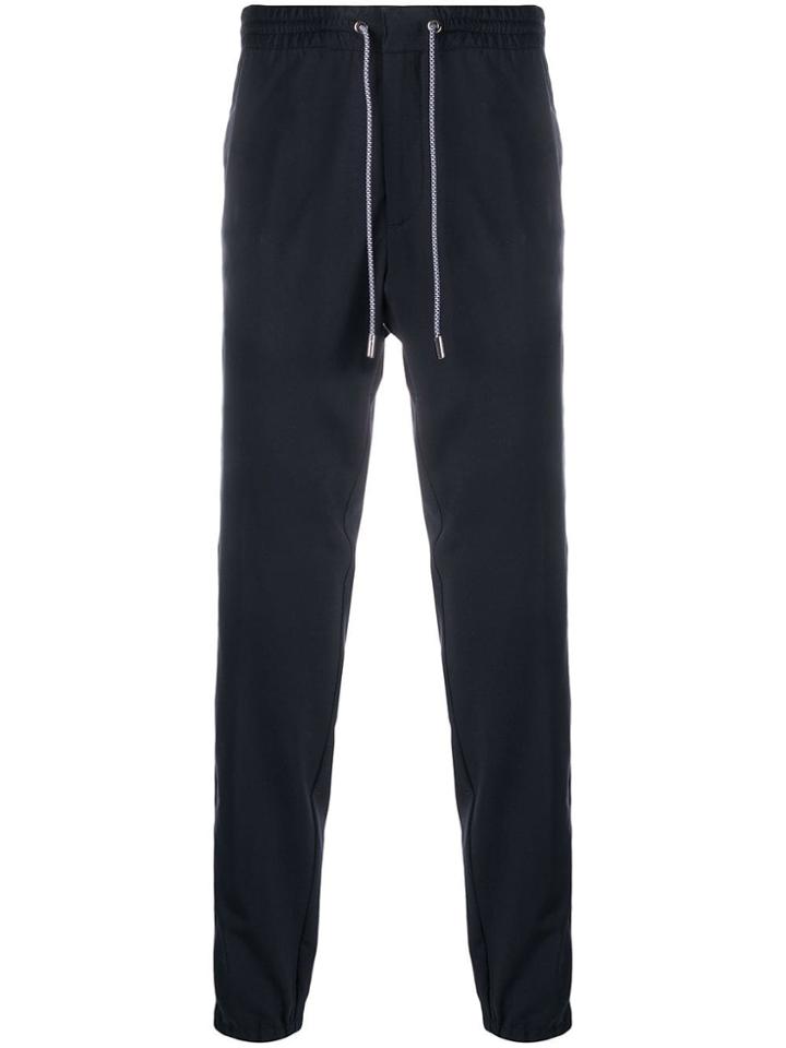 Z Zegna Side Stripes Track Trousers - Blue