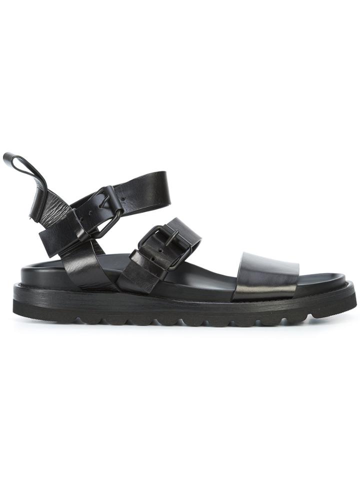 Ann Demeulemeester Gladiator Sandals - Black