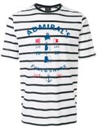 Paul & Shark Striped Logo T-shirt - White