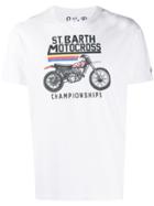 Mc2 Saint Barth Motor Cross T-shirt - White