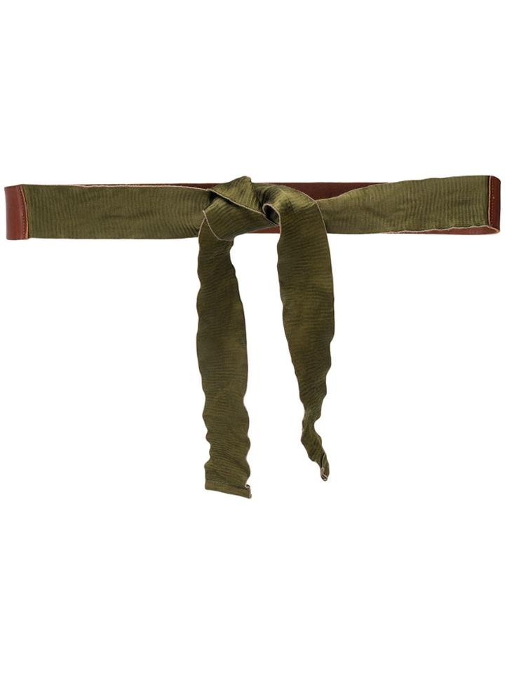 Forte Forte Tie-fastened Belt - Brown
