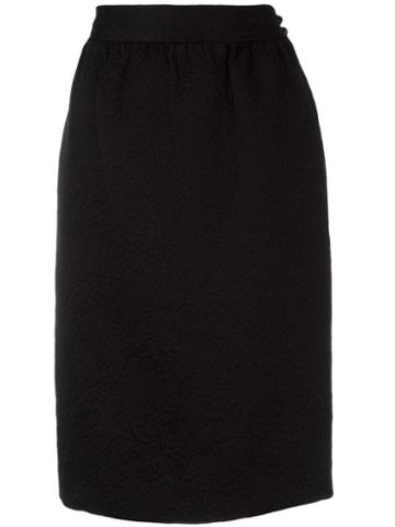 Emanuel Ungaro Pre-owned Jacquard Skirt - Black