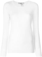 La Fileria For D'aniello Long Sleeved Pullover - White