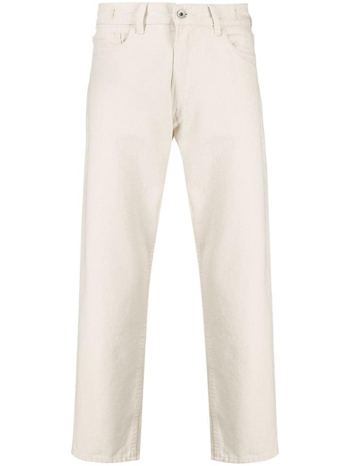 Ymc Tapered Wide-leg Jeans - Neutrals