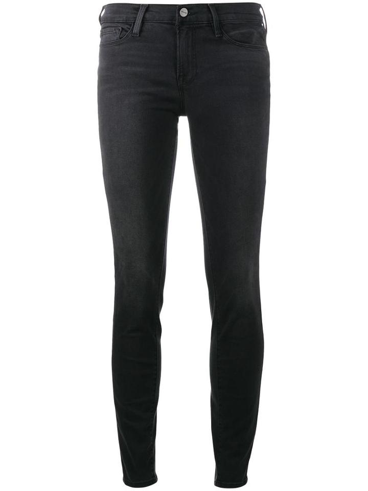 Frame Denim 'le Skinny' Jeans, Women's, Size: 25, Grey, Cotton/polyester/spandex/elastane/modal