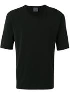 Laneus - Classic T-shirt - Men - Cotton - L, Black, Cotton