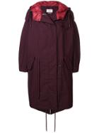 Isabel Marant Étoile Oversized Zipped Coat - Red