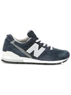 New Balance Lateral Logo Sneakers, Adult Unisex, Size: 24, Blue, Artificial Leather/rubber