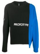 Omc Prototype Print Jumper - Black